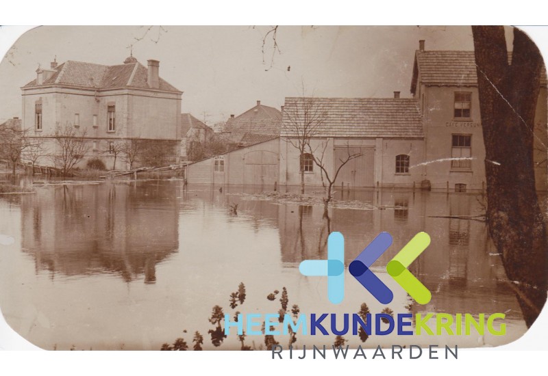 br04 - hoogwater 1926 markt Lobith